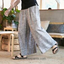 Vintage Wide Leg Japanese Fashiona Pants 2