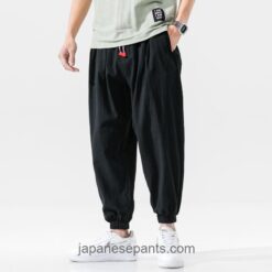 High quality Solid Color Vintage Japan Harem Pants 1