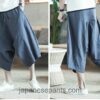 Cozy Japanese Vintage Classic Capri Pants 15