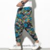 Streetwear Summer Dragon Printed Pattern Casual Harem Pants 12