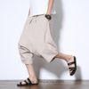 Cozy Japanese Vintage Classic Capri Pants 4
