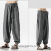 Traditional Loose Baggy Japanese Style Comfortable Harem Pants 12