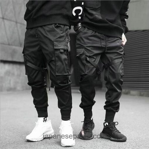 Japanese Fashiona Techwear Cargo Pants 1