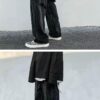 Japanese Morden Street Style Straight Pants 7