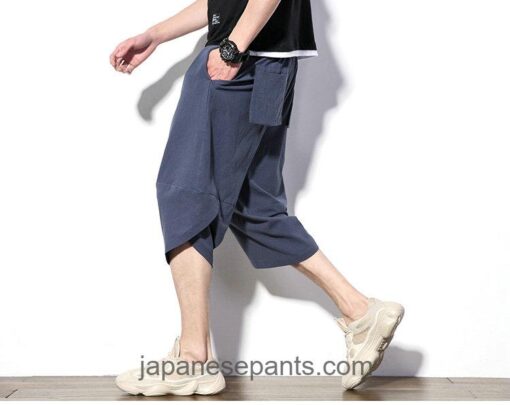 Cotton Drawstring Japan Cool Harem Capri Pants 10