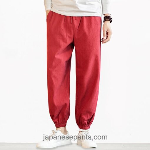 Traditional Japanese Koi Harem Pants 3