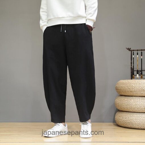 Baggy Casual Traditional Japanese Pants 4