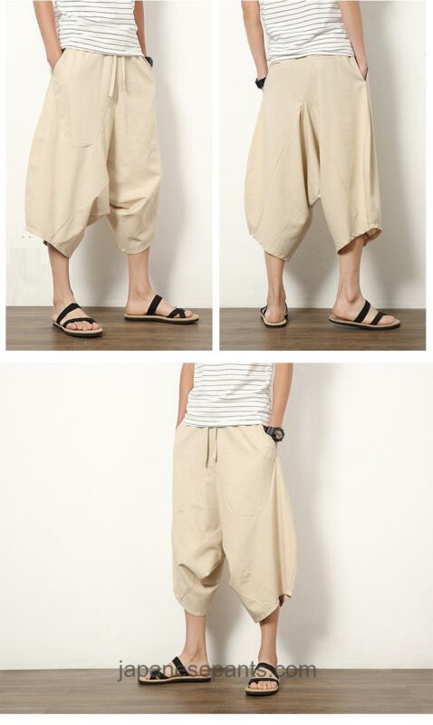 Cotton Cozy Baggy Capri Pants