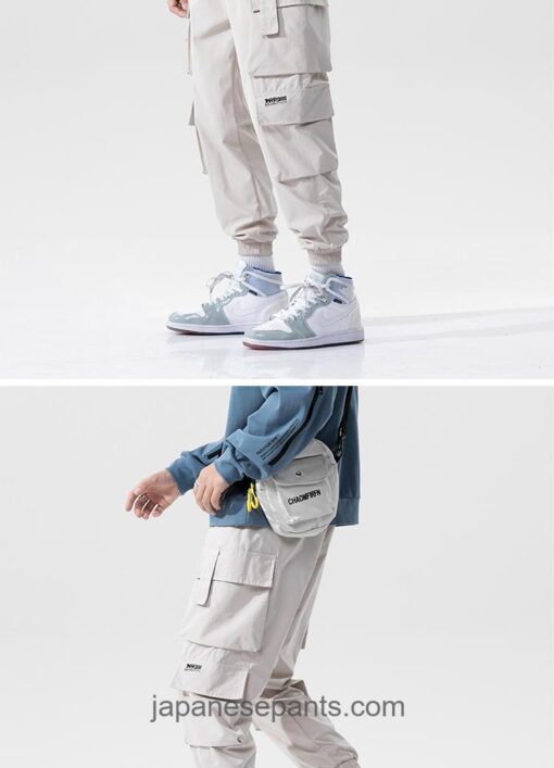 Multi-pocket Streetwear Cyber Cargo Pants 11