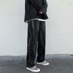Japanese Morden Street Style Straight Pants 1