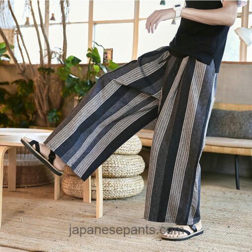 Vintage Wide Leg Japanese Fashiona Pants 10